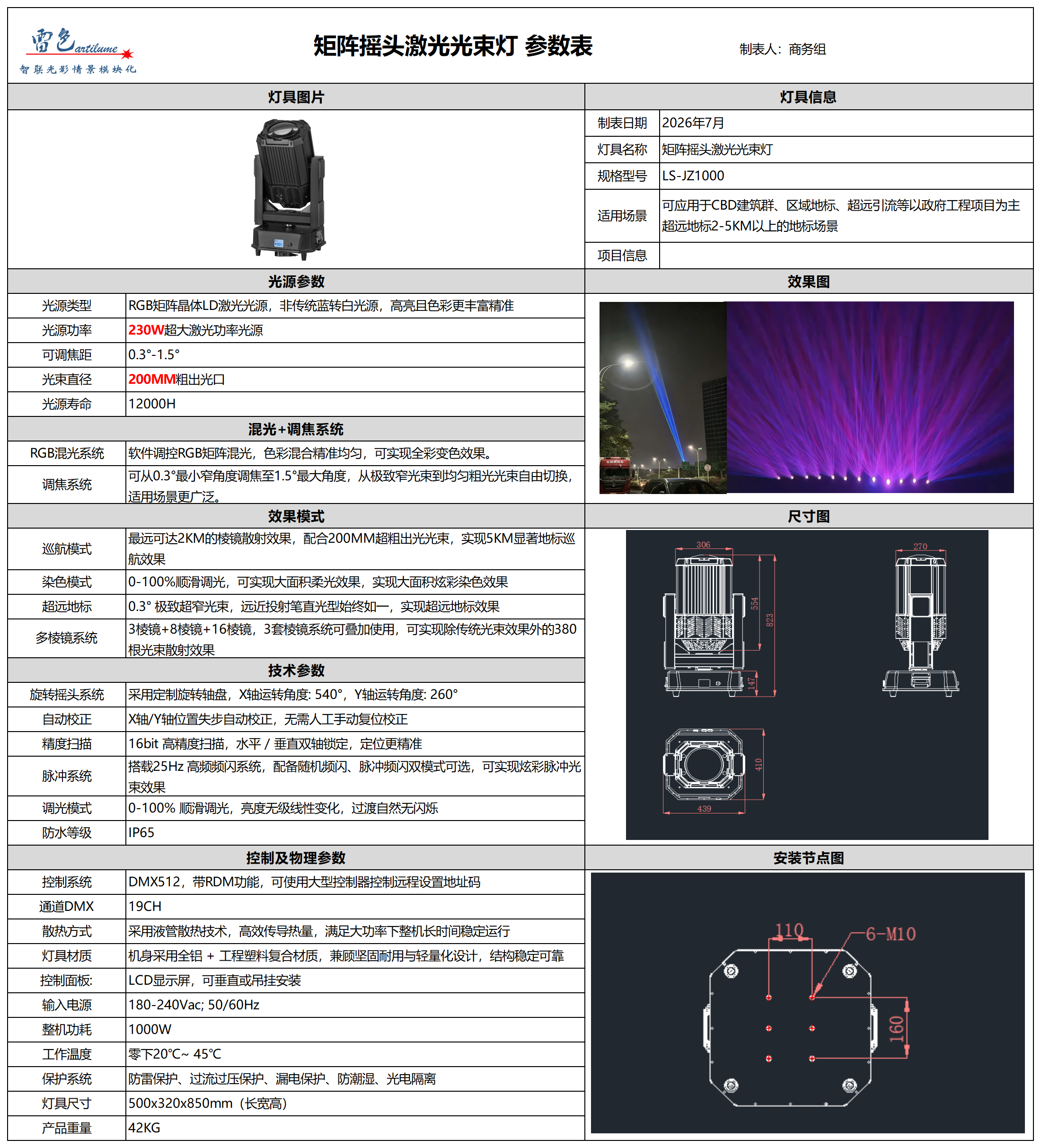 230W矩阵摇头激光光束灯参数表_Table 1.png
