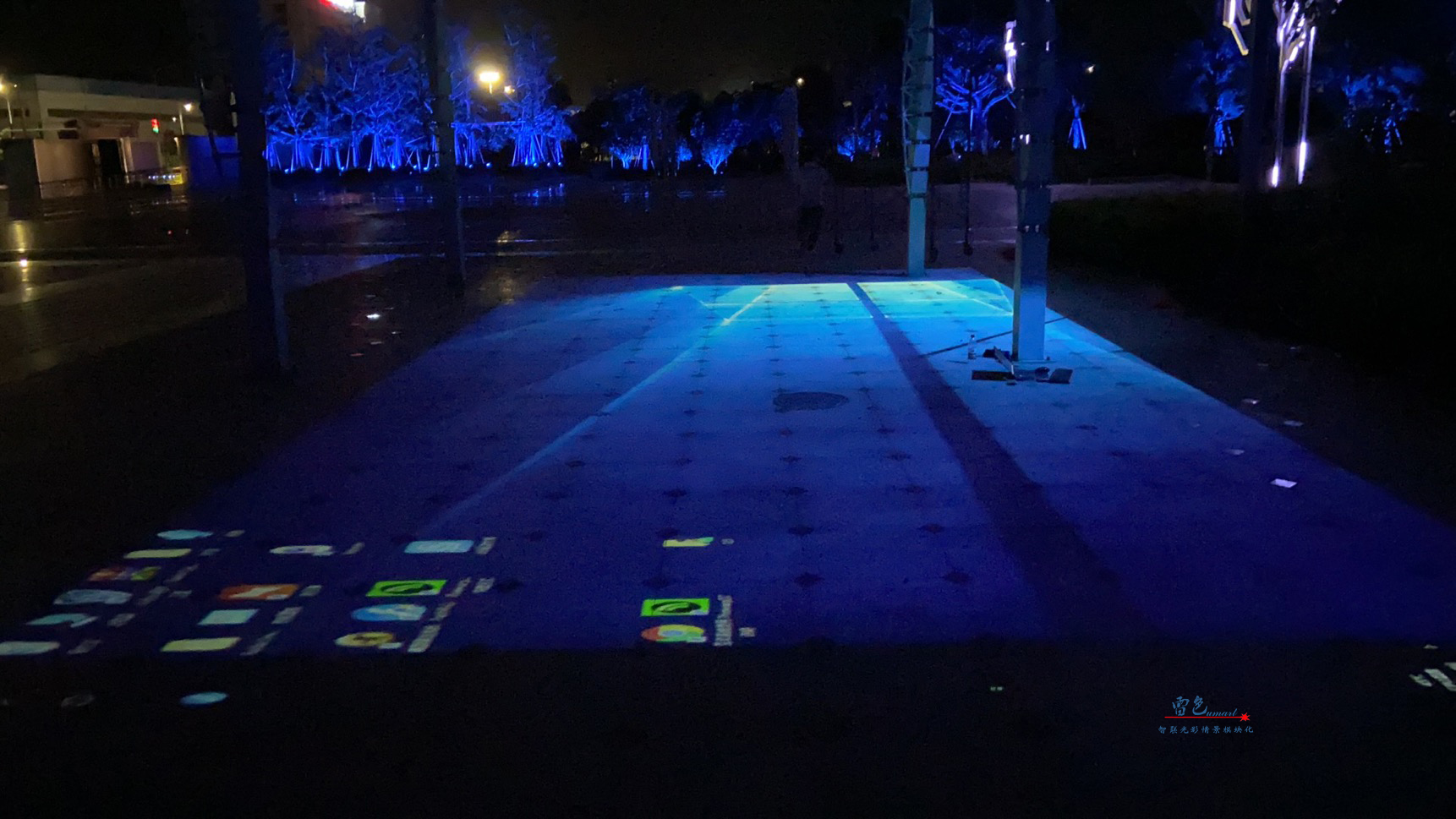 雷色光电为清素公园打造户外地面互动项目(图9)