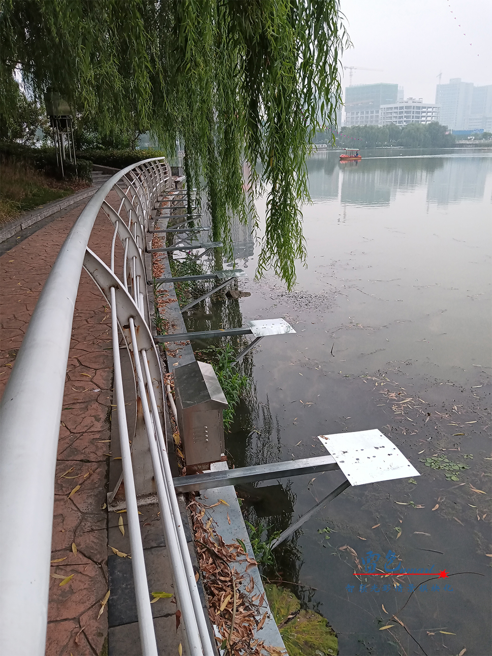 由雷色光电打造的“大美漯河·水韵西城”共庆百年华诞月湾湖之夜主题灯光秀上演啦!(图17) 由雷色光电打造的“大美漯河·水韵西城”共庆百年华诞月湾湖之夜主题灯光秀上演啦!(图17)