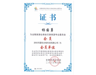 全联旅游业商会文旅夜游专业委员会