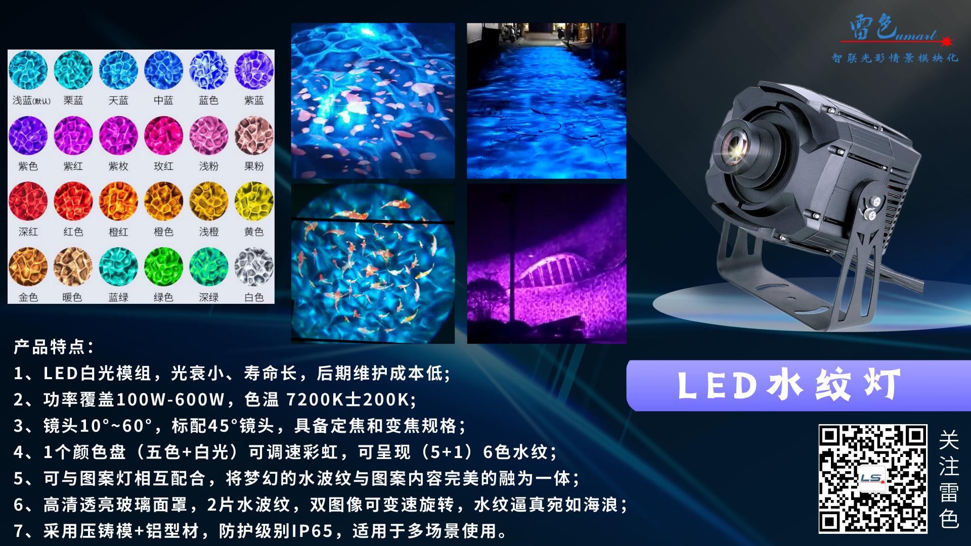 150W  LED水纹灯 LS-SW150(图1)