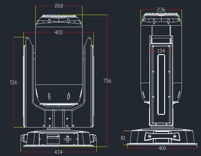 440W防水光束灯 LS-HD440(图1)