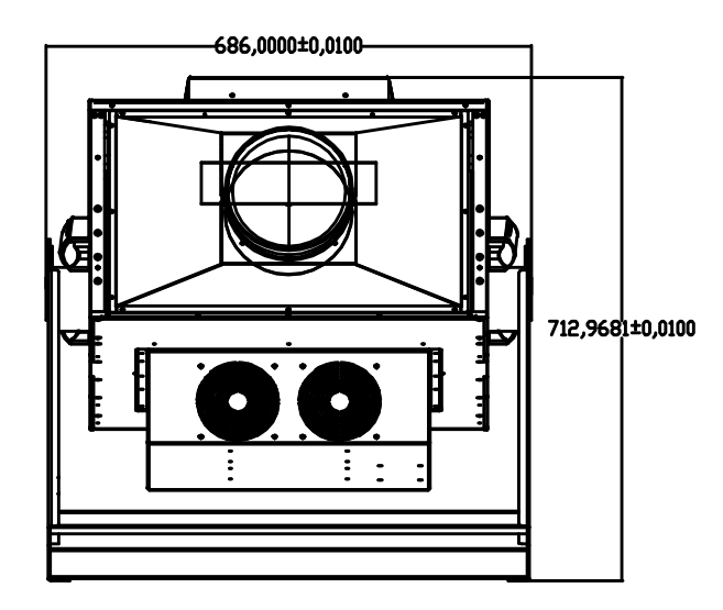 2000W LED工程影像灯 LS-DD2000(图1)